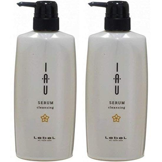 

Lebel Iau SERUM Очищающий шампунь 600 мл x 2 шт Lebel iau SERUM белый