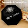 Ombrello Automatico a 8 stecche Harley-Davidson, Ombrello Pieghevole Personalizzato con Testo Nome Personalizzato Pioggia Sole Regalo