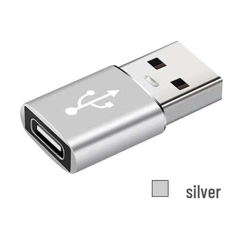 USB To Type-C Adapter & Quick Charge Data Cable for Headphones & Car Chargers