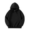 Autumn and Winter New Pure Cotton Solid Color Loose Casual Sports Jacket with Thick Fleece Hooded Sweatshirt