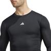 Adidas Techfit Long Sleeve Black Size L Men's T-Shirt, KVF02, (JE6702),