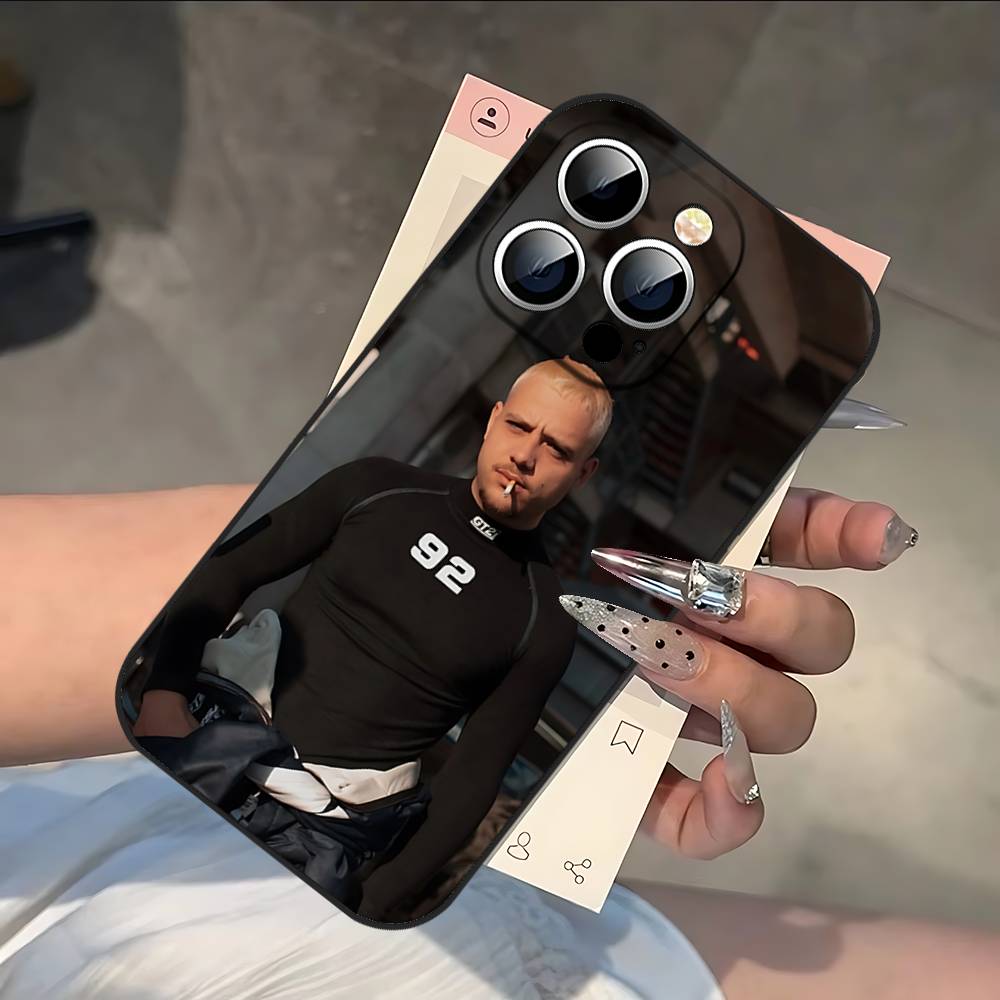PLK French Rapper Mathieu Phone Case Black Phone Case That Fits For IPhone 17,16,15,11,13,14 Pro Max,Plus,X,Xr,Xs Max,13Mini