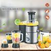 4-in-1 Multifunctional Juicer & Grinder: European Standard, Pulp-Free Food Processor