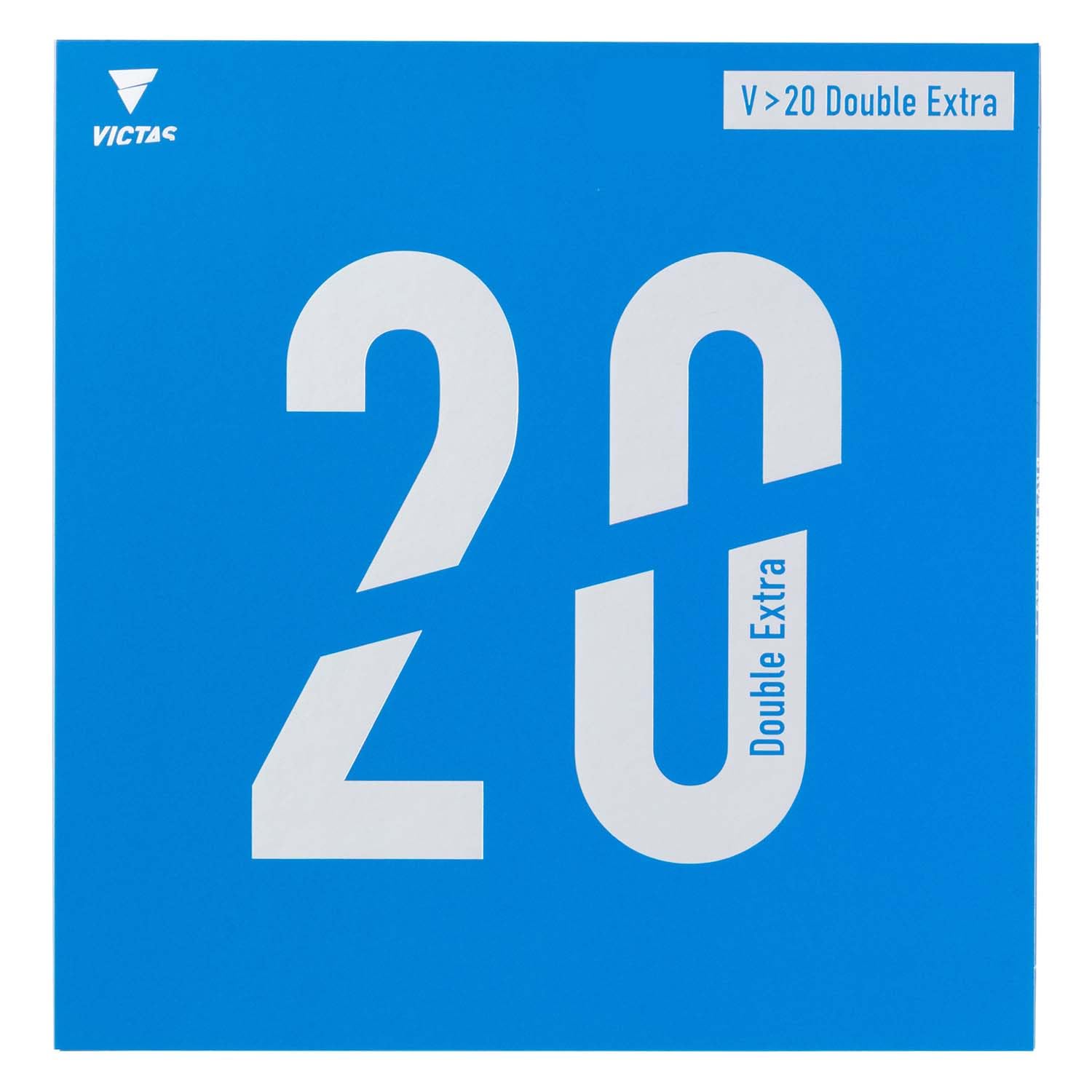 Victas Table Tennis Rubber Double Inverted Red MAX 200080 (VICTAS) V 20 Extra, Soft, (0040)