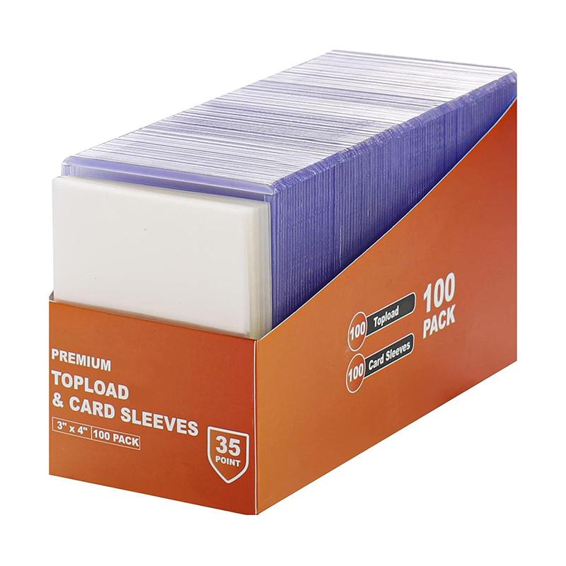 25/100Pcs 3 X 4 Inch Clear Rigid Toploaders With Scratch Proof Surface Perfect For Protecting Sports Trading Collectible Cards