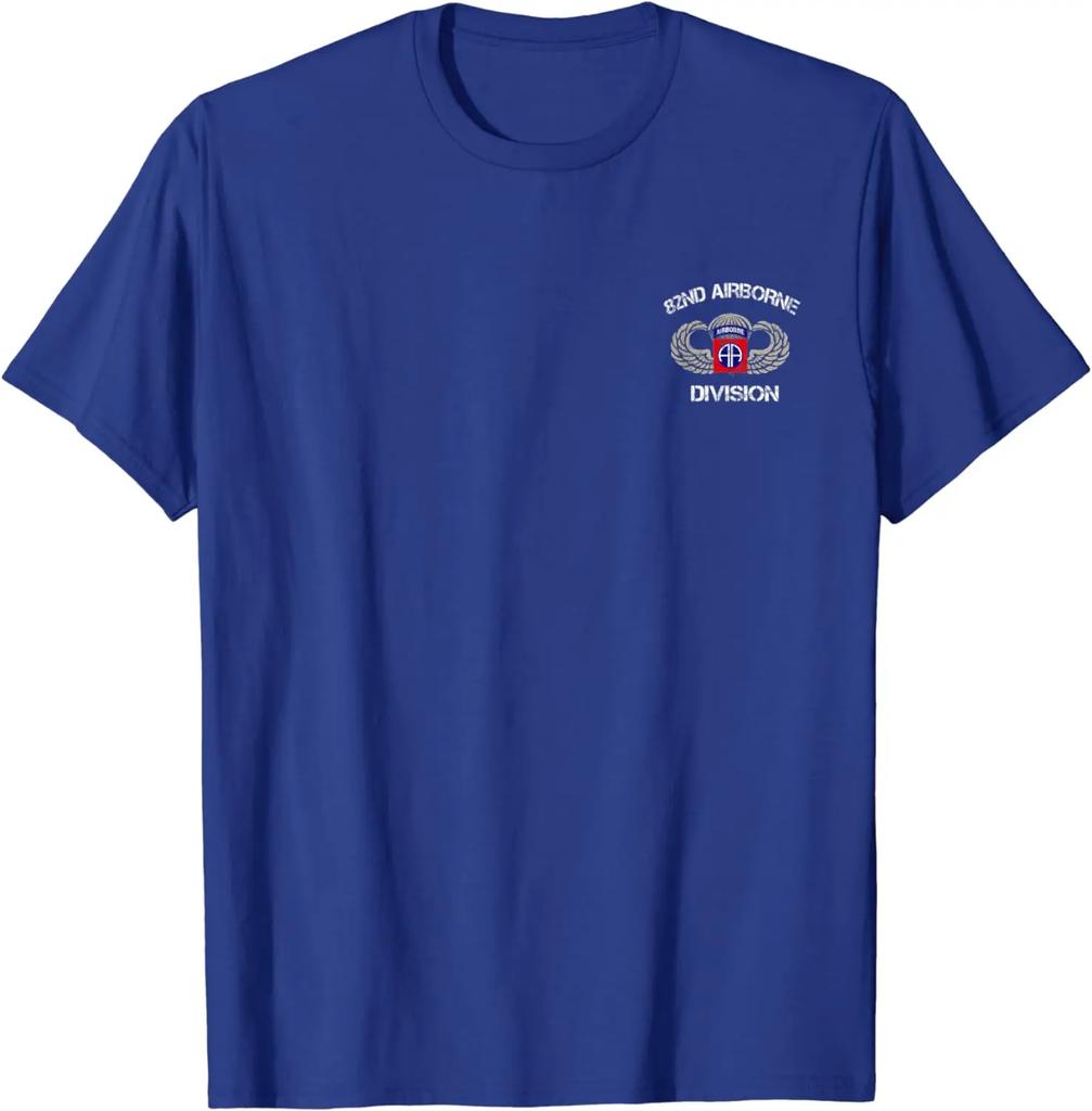 82nd Airborne Division Veterans Day Gift TShirt 100 Cotton ONeck Summer Short Sleeve Casual Unisexs Tshirt Size S3XL