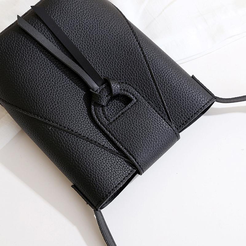 Women's Shoulder Bags Soft Hasp PU Leather Mini Handbag Large Capacity Crossbody Bags Solid Color Phone Purse CLE