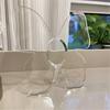 Clear Acrylic Butterfly Frame Vases Unique Art Flower Holder Container for Home Office Wedding Centerpieces Decors Gift