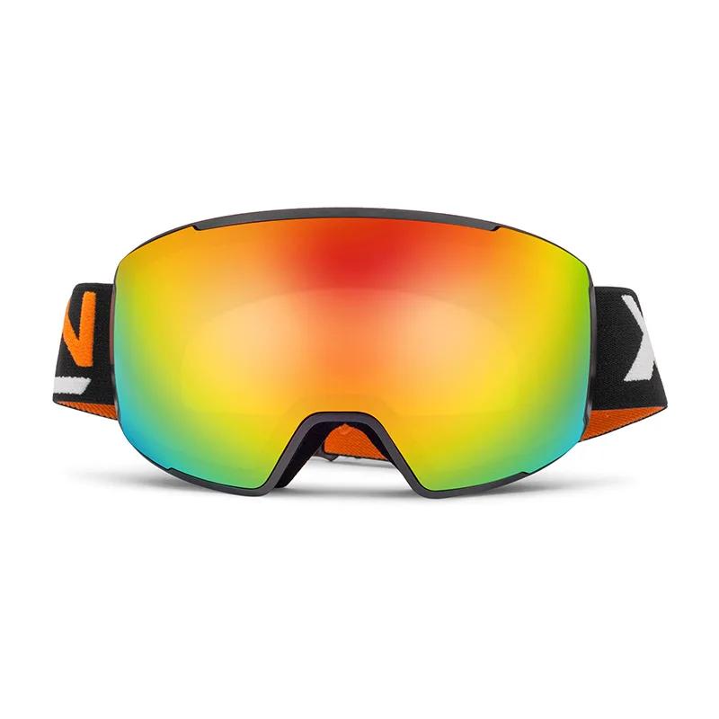 New Sport Snowboard Eyewear Anti Fog Straps Magnetic Lens Ski Snowboard Glasses