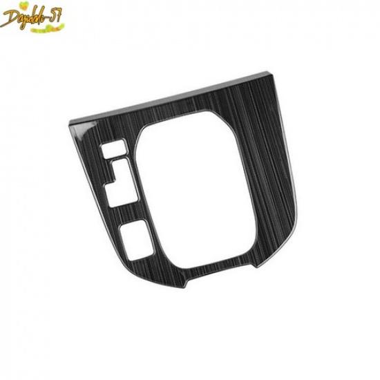 Black Stainless Steel Gear Shift Panel Decor Cover Trim For Mazda CX-9 2016-