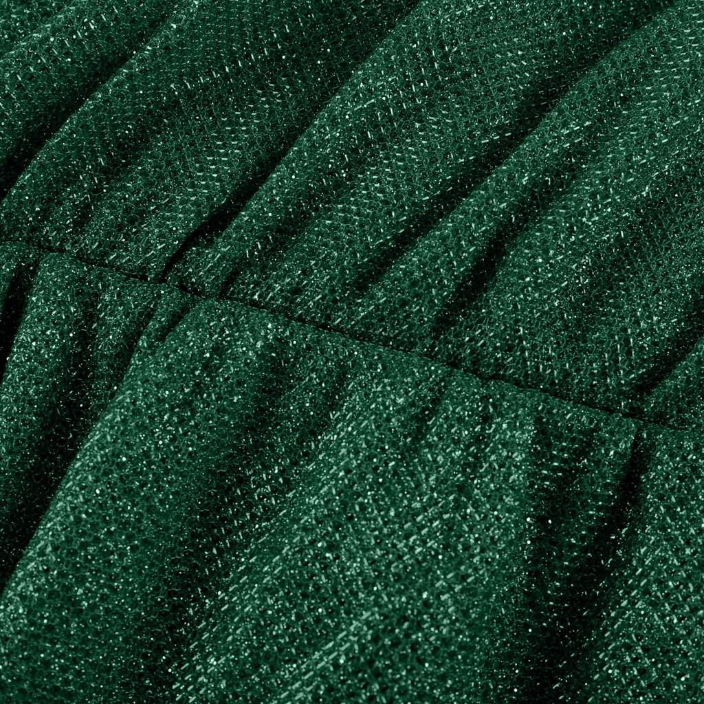 Modisches lässiges Damenkleid mit Goldfolienprägung, langärmeliges V-Ausschnitt-Kleid