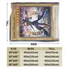 Yu Gi Oh Card Dark Magician Blanket Cover Flannel  Ultra-Soft Throw Blankets for Airplane Travel Bed Rug