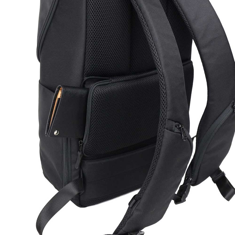 STARTTS STYLE RUCKSACK Backpack with Harness Pocket, Large, Navy, KF-04-NV