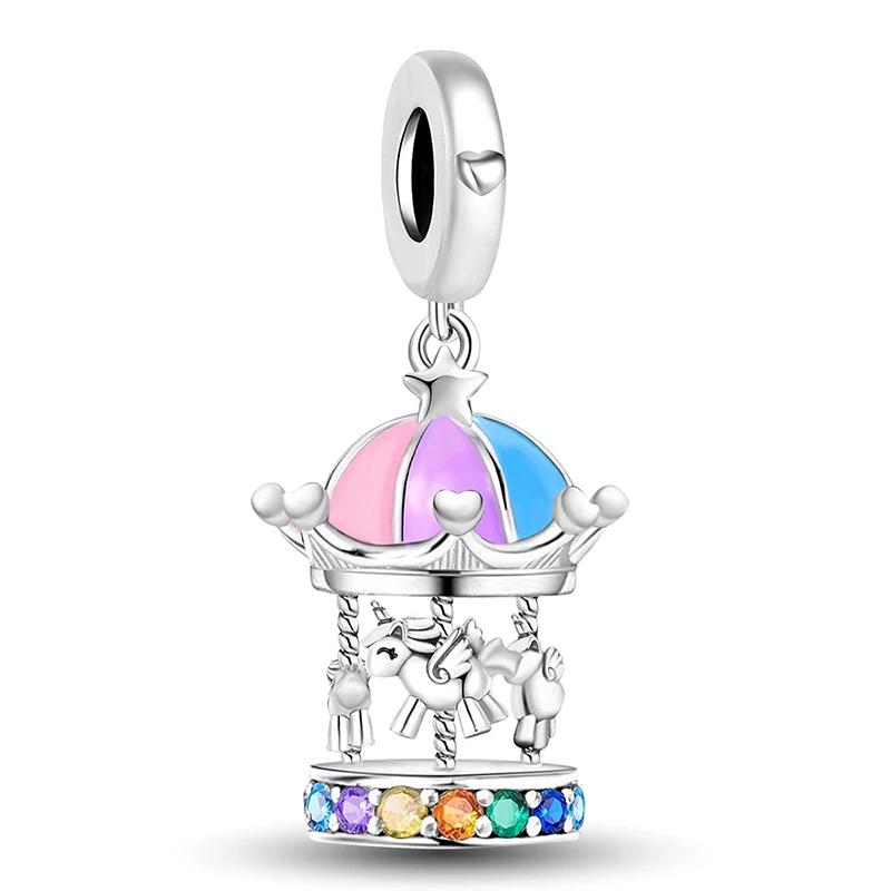 Copper Personalized Flying Dragon Elf Series Charms Beads Fit Original Pan Bracelet High Quality Diy Jewelry