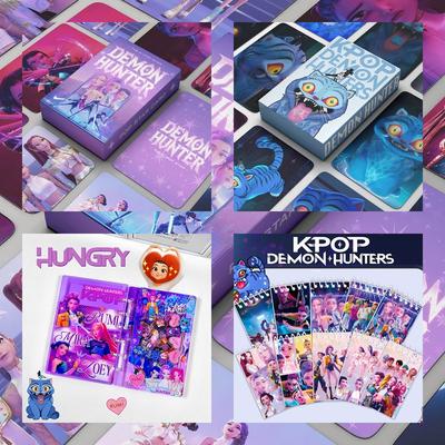 Kpop İblis Avcısı Pocards Huntrix Kartları Sajja Erkekler Kaplan Kartları Kız Erkek Grubu Hediyeler Kartpostal Seti Mini Koleksiyon Kitabı Hediyeler