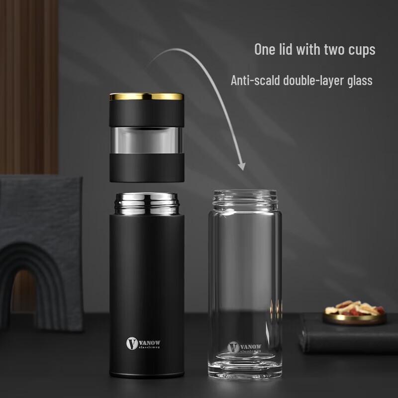 Vanow Premium Smart Insulated Tea Infuser Stainless Steel Cup