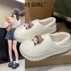 Winter 2025 Cozy Cotton Slippers - Women & Men's Non-slip Indoor Closed-toe Slippers