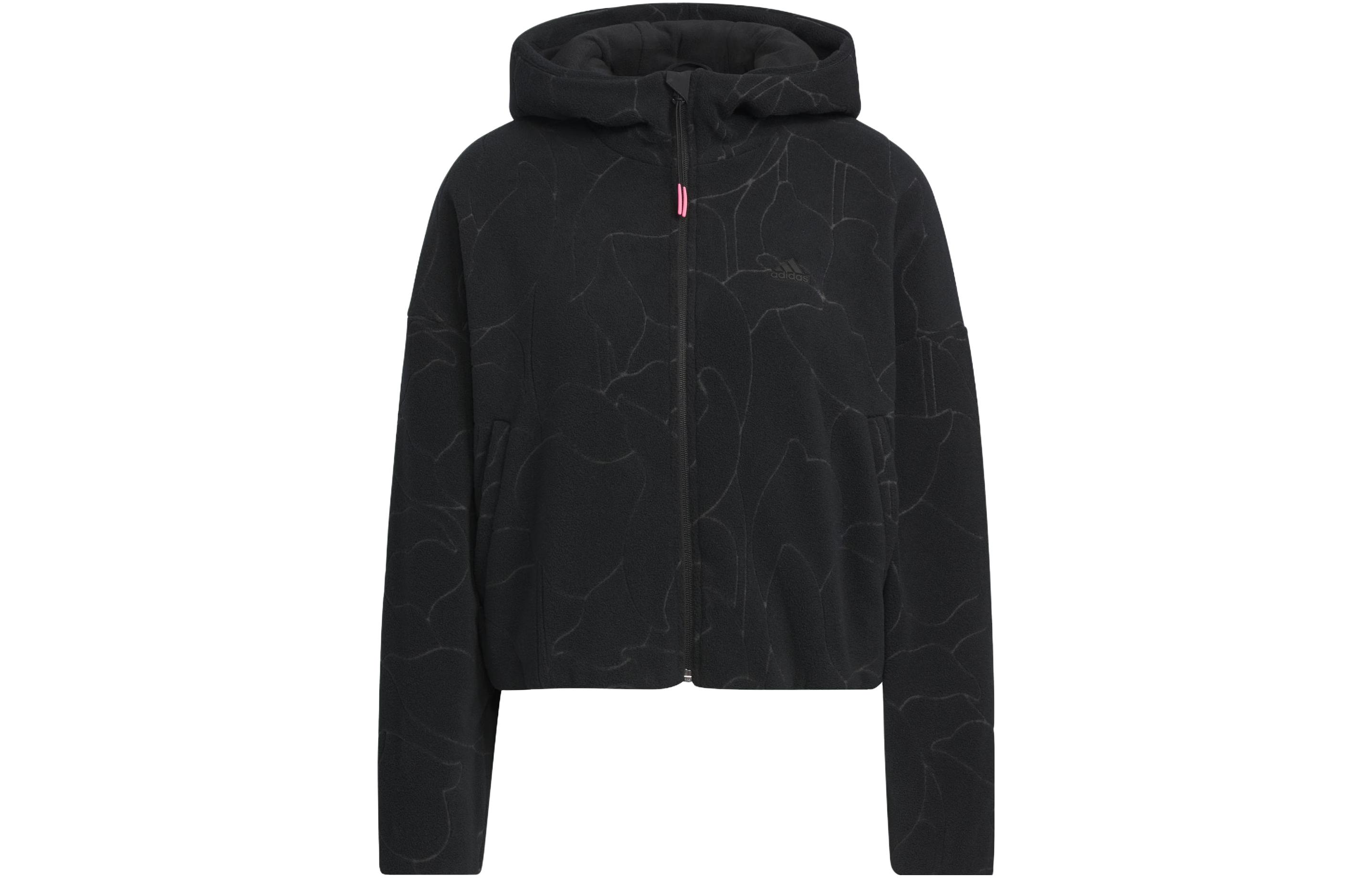 Adidas Velvet feel Coat Women s Black IP7049 L