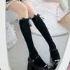 Lolita lolita student white socks medium tube socks calf socks lace lace socks