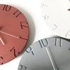 GREEM MARKET GMS02484 Wall Clock - Modern, Minimalist, Nordic Design, Stylish, Simple, Inorganic, Made of Cement Concrete, Industrial Style,