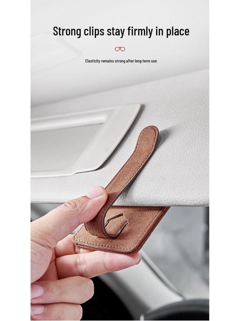 Car Sun Visor Multifunctional Clip for Glasses, IDs, and Receipts