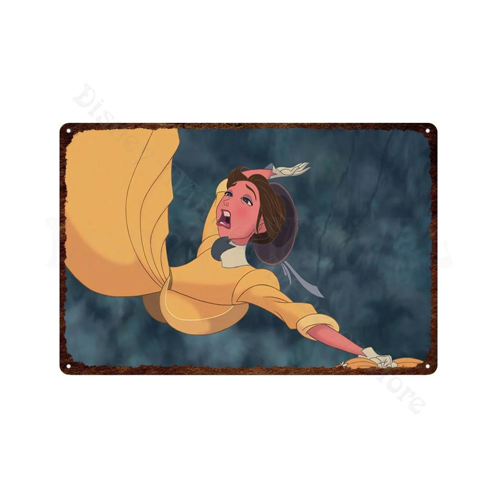 Tarzan Metal Poster Classic Animated Films Vintage Tin Sign Plate Metal Plaque Wall Art Stickers For Room Decor