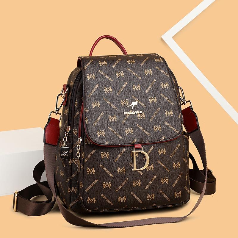 New Large-capacity Commuter Leisure Travel Backpack Fashionable Lightweight Bag High-end Backpack