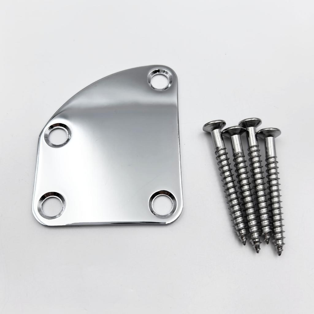 Curved Reinforcement Plate for Guitars Reinforcement Plate for Electric Guitars and Basses Neck-to-Body Joint Plate Special-Shaped Ne