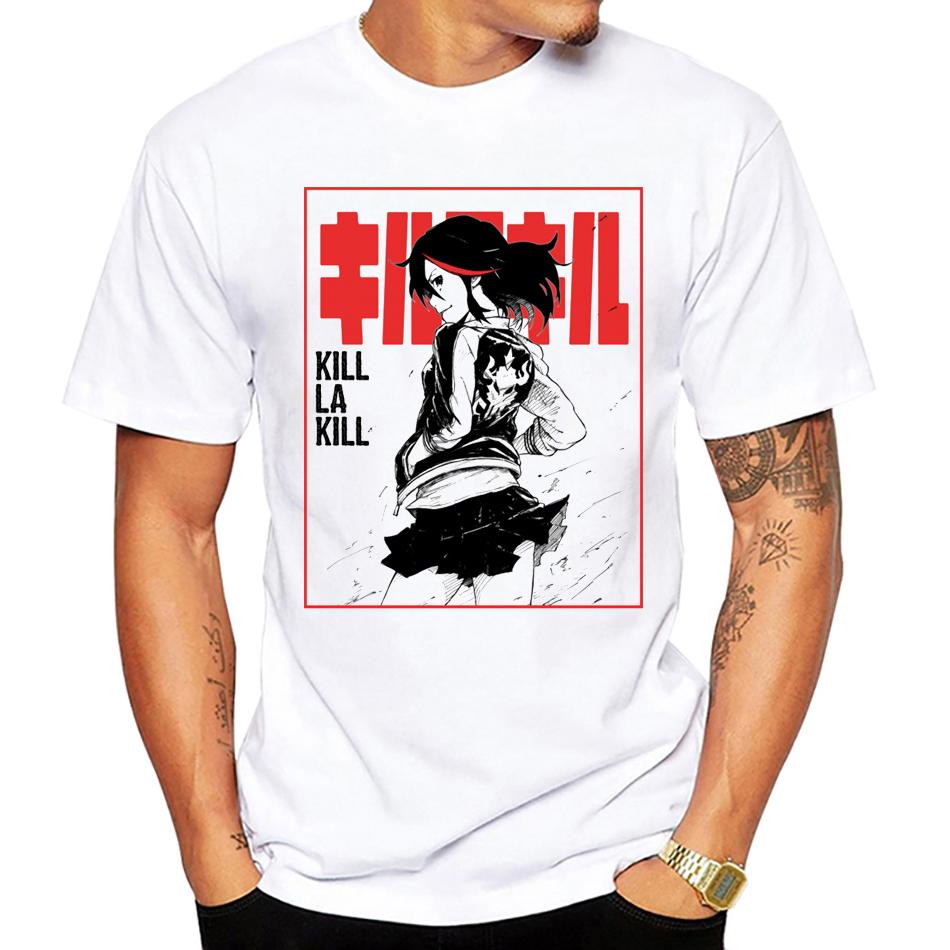 Men's oversized Tshirt Cute Kill La Kill Ryuko Matoi Anime Shirt Harajuku Japanese Waifu print T-Shirt Streetwear Tops