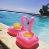 Inflatable Drink Holder, 20 Packs Flamingos Floats Inflatable Cup Floating Coasters for Summer Swimming Pool Party (20 Packs)
