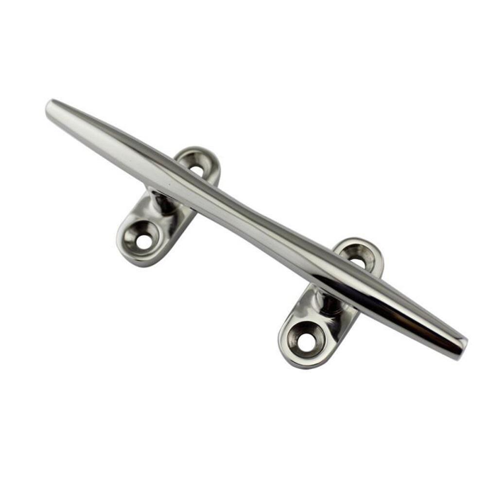 Bootsklampe, Edelstahl 316, offene Basis, Bootsstegklampen, 10,2 cm
