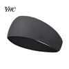 Solid Color Headband Men Sports Moisture Wicking Wide Workout Sport Quick Drying Running Cycling Sweatband Elastic