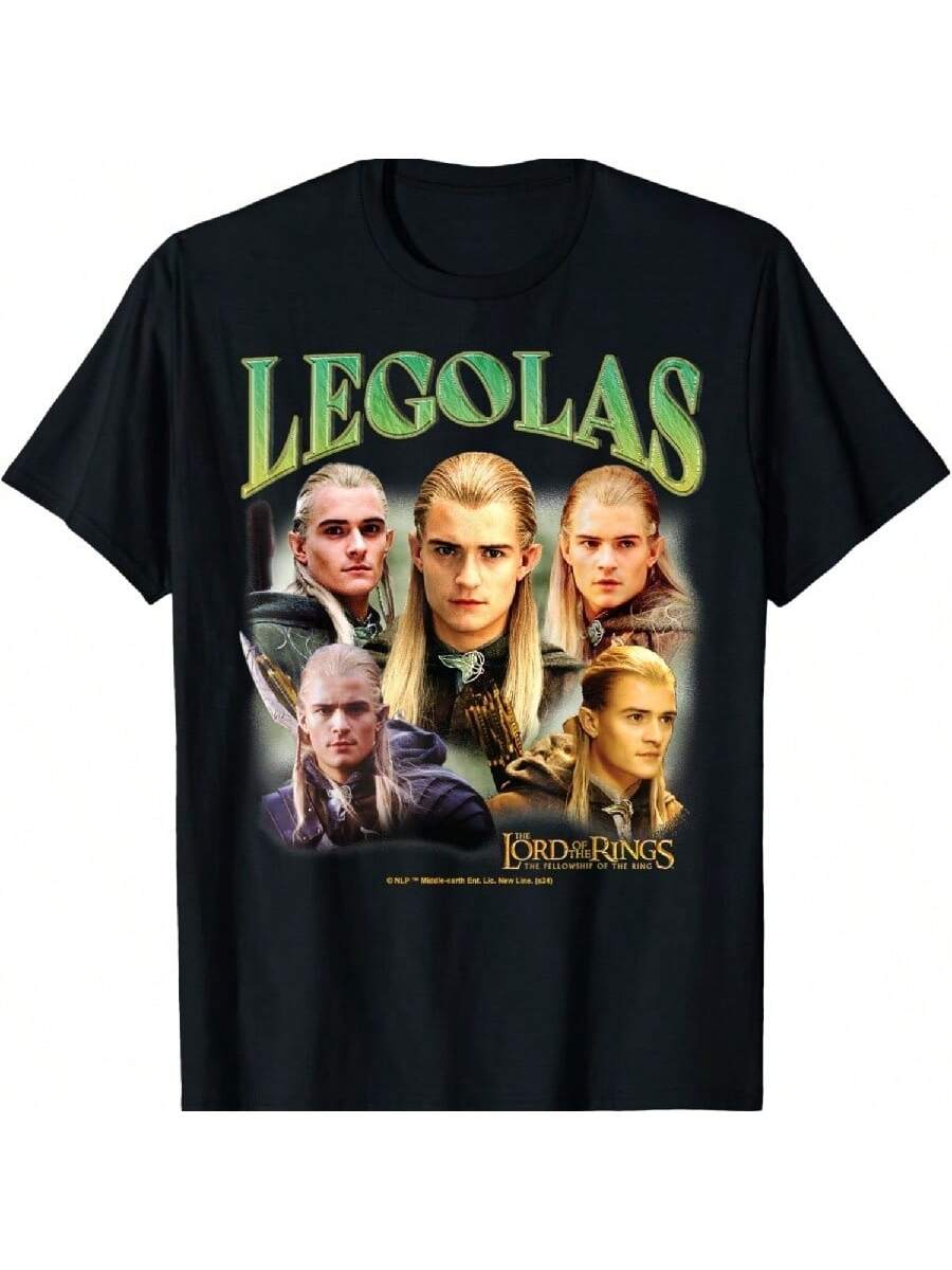 

Властелин Колец - Братство Кольца Леголас Эльф Футболка XXXXXL чёрный