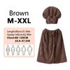 Plus Size Coral Fleece Bathrobe: More Absorbent, Breathable, Soft & Skin-Friendly