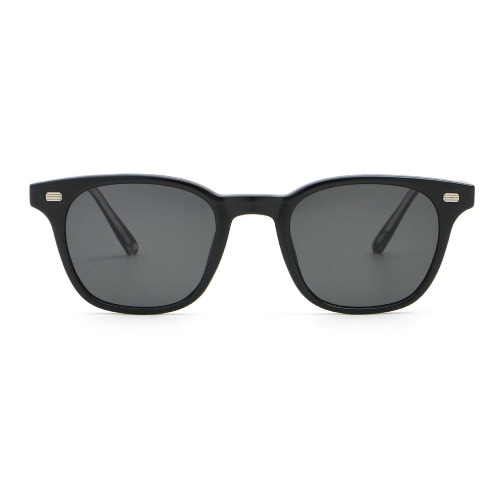 Retro Korean Style Propionate Sunglasses - Unisex Small Face Design with High-End Street Fashion Temple Insert 6241.