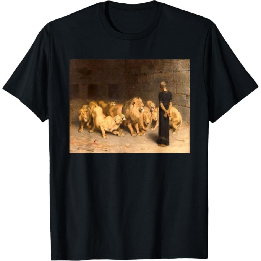 Футболка Даниил во львином рву XXXXXL чёрный