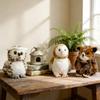 Juguete de Peluche de Búho con Diseño Realista Para Niños y Niñas Regalo