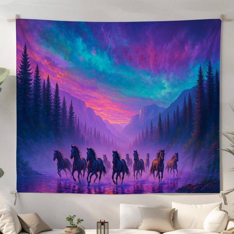 forest tapestry 75x100