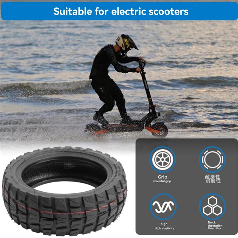 

Classy-For Speedway 5 Dualtron 3 Compatible 10X2.75-6.5 10 Inch Tubeless Outer Tire For Off-Road Scooter Tire Parts 1 Pcs