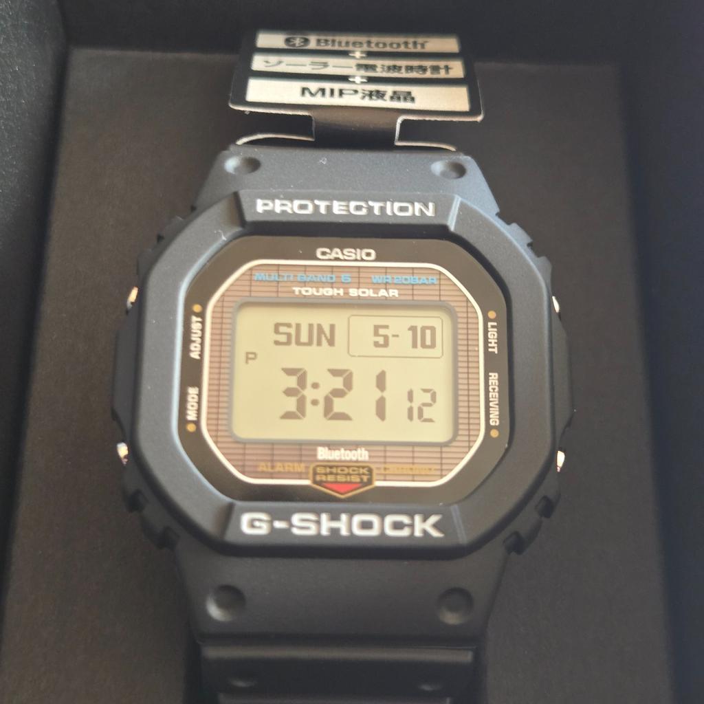Casio G-SHOCK GW-BX5600-1JF MIP LCD Tough Solar Bluetooth Multiband 6 JDM