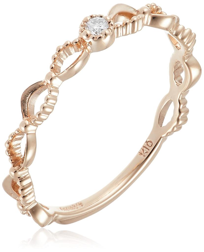 Kanal 4C Diamant 10 Karat Gelbgold Ring 151146843012