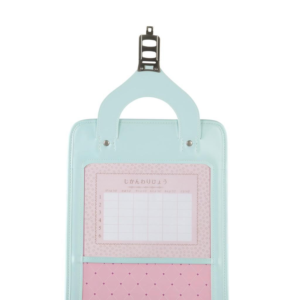 Lumina with Large Fits A4 Premium Synthetic Automatic Schoolbag Girls' Schoolbag, Lightweight, Cover, Capacity, Files, Cute, Waterproof, Breathable,