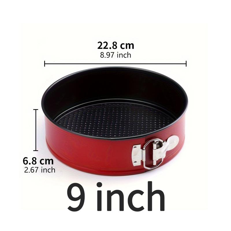 Nonstick Coating Round Springform Pan Set With Removable Bottom Plate Round And Heart Shape Baking Cake Pans Cheesecake Pan Mold
