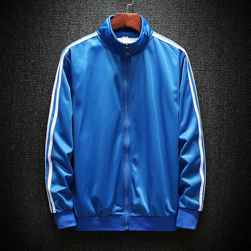 Muži Volnočasové Sportovní soupravy Tepláky Potisk Sportovní oblečení Muž Móda Mladí Jogger Sady Bunda + Kalhoty Venkovní tepláková souprava Muži 2 Psc