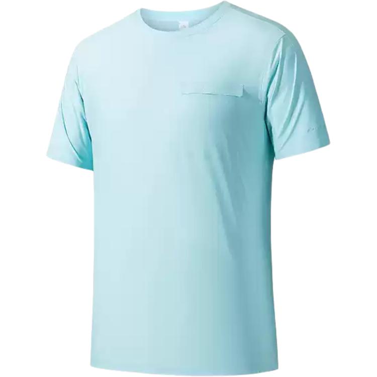 

Anta Champion Travel Series Solid Color Breathable Versatile Casual Short Sleeve T-Shirt Men Tops 152530129-2 L