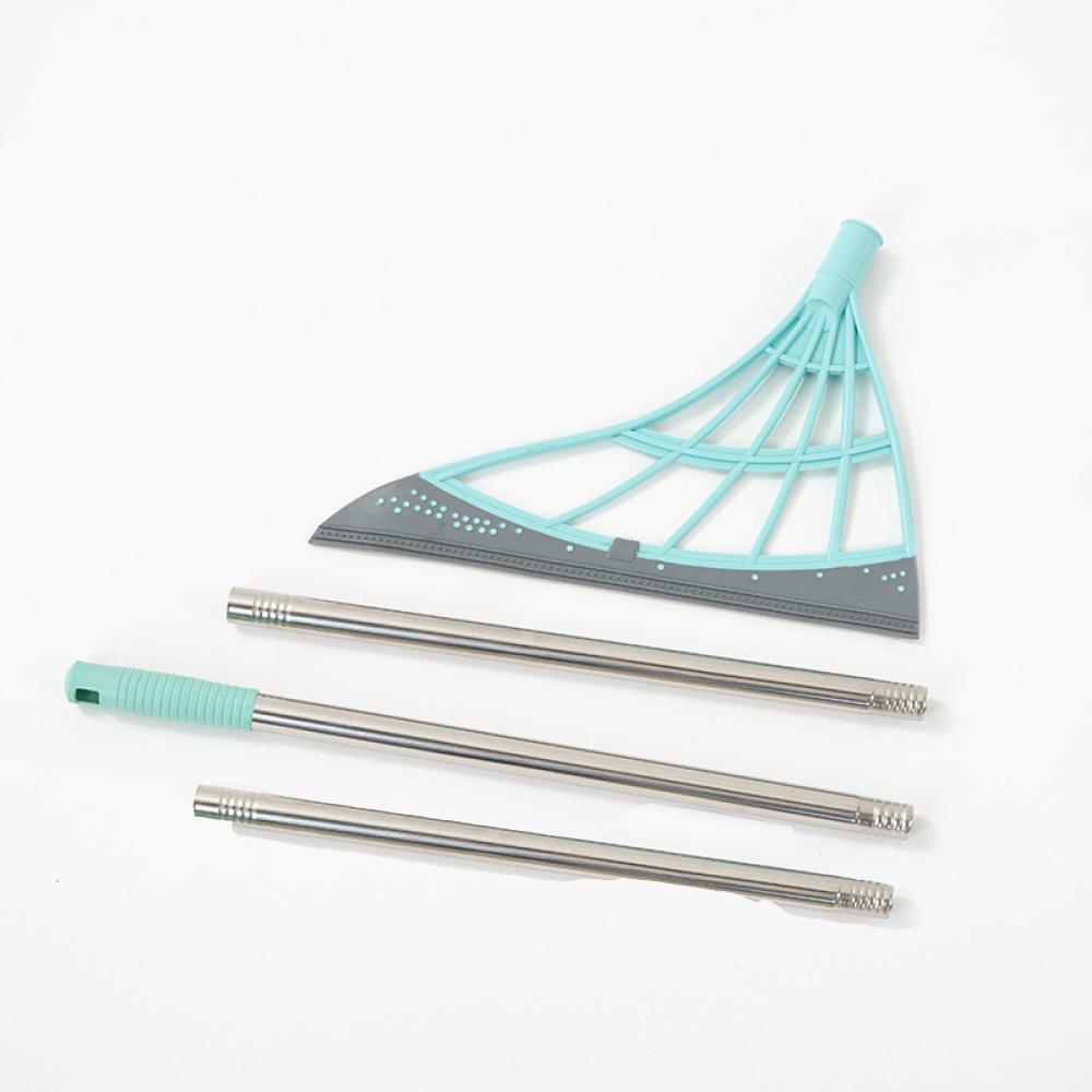 

Силиконовый скребок для метлы Magic Wiper для мытья стекол на высоком месте, швабра для пола, бытовая ванная комната, подметание воды, силиконовый скребок для метлы Ma синий