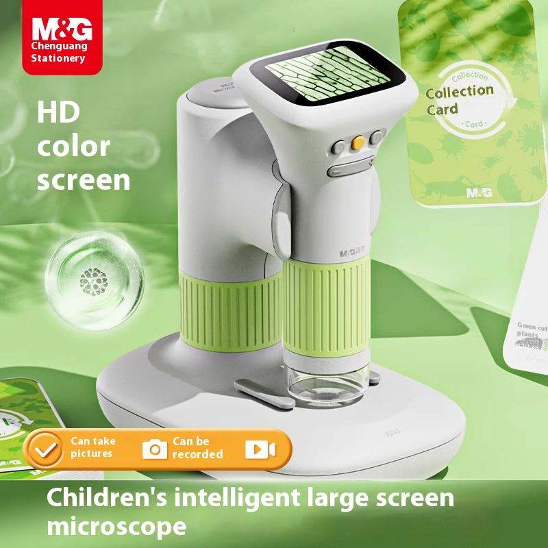 Children's Optical Microscope Scientific Experiment Portable Handheld Professional Can See Bacteria