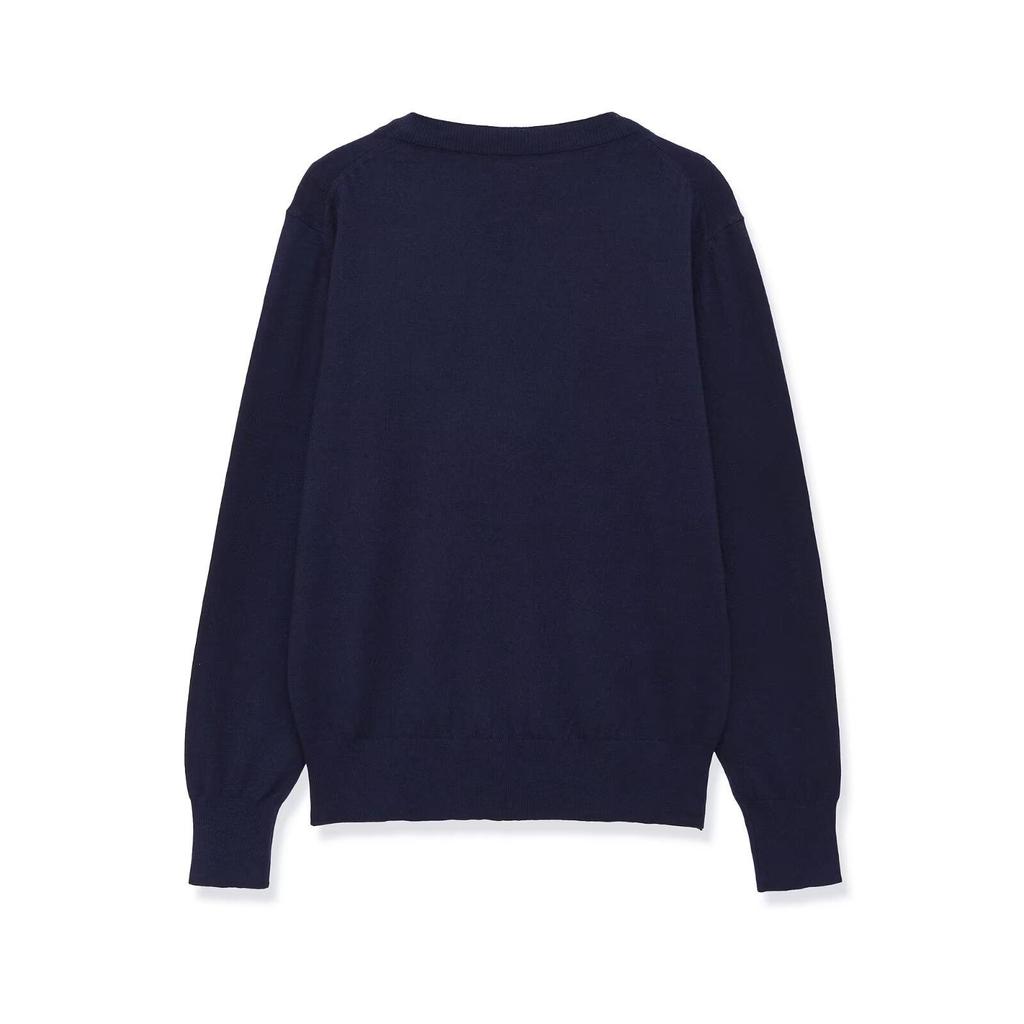 Spring 2026 European & American Style Women's Long Sleeve Round Neck Patchwork Knitwear