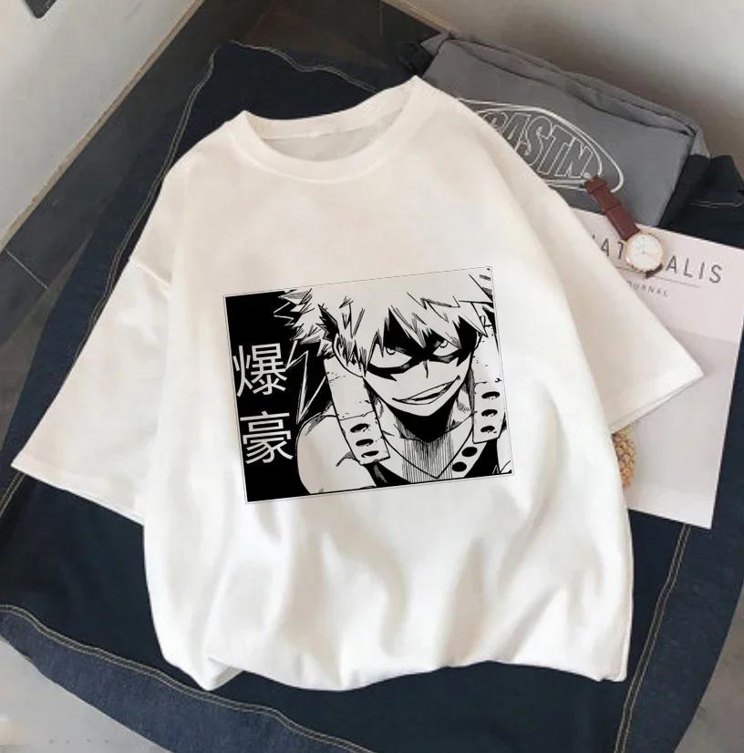 2026 New Anime My Hero Academia Shoto Todoroki Print Kids Tshirt, Summer Short Sleeve Harajuku Cartoon T Shirt for Boys Girls