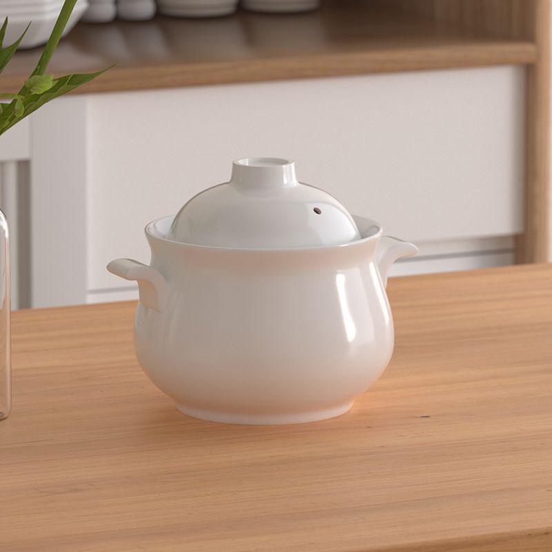 Умная электрическая керамическая кастрюля для тушения: Автоматический, Многофункциональный для каши, супа и рагу со съемным устройством сохранения здоровья